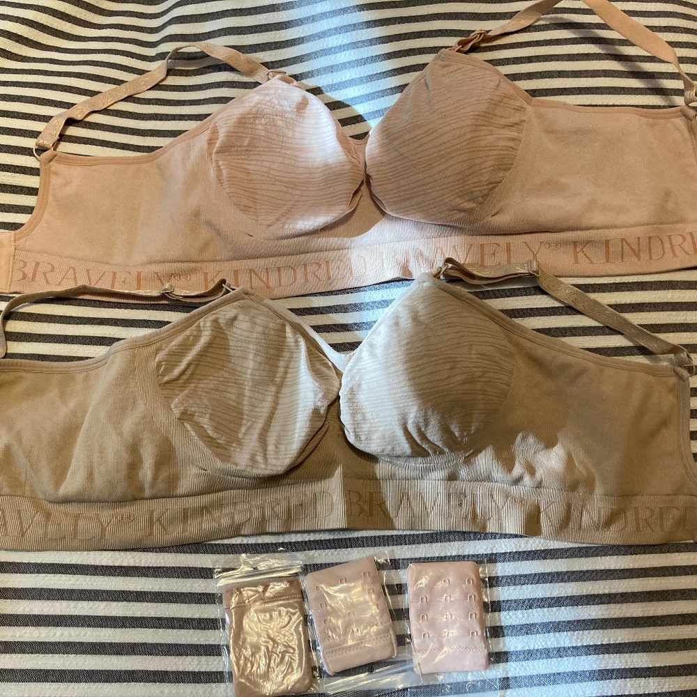 Set of 2 Kindred Bravely Sublime Nursing & pumping bras